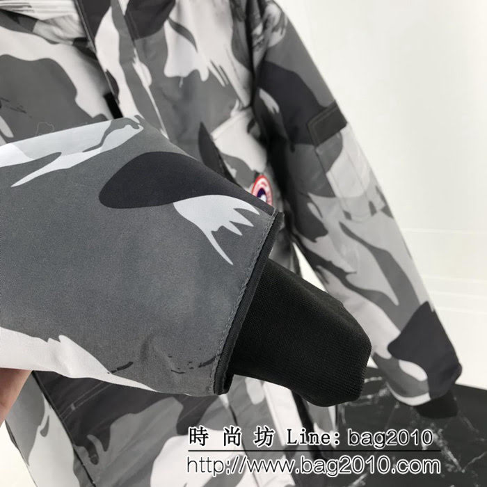 CanadaGoose加拿大鵝 明星同款 胸前章 防寒絨布羽絨服 男女同款 情侶款 ydi1623